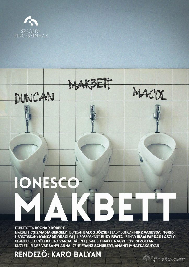A Makbett című darabbal szerepel a szentpétervári nemzetközi színházi fesztiválon a Szegedi Pinceszínház