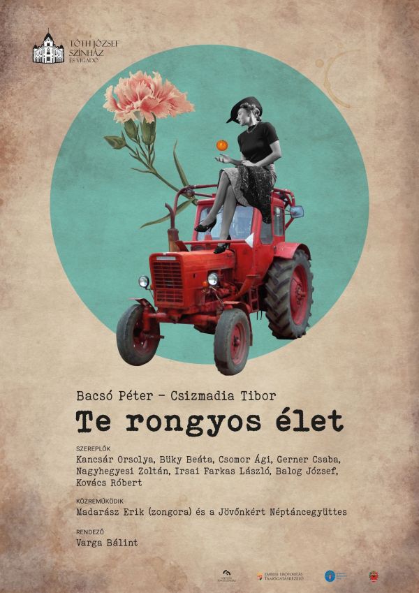 Bacsó Péter filmjének színpadi adaptációját mutatja be a szentesi Tóth József Színház