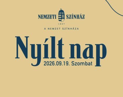 Kulisszajárás, táncház és cirkuszi bemutató is várja a közönséget a Nemzeti Színházban szombaton